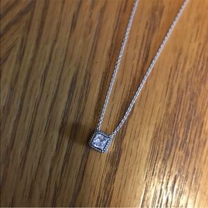 PANDORA TIMELESS ELEGANCE NECKLACE, CLEAR CZ